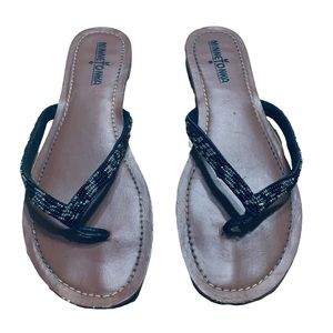 Minnetonka Tribal Beaded Sandals